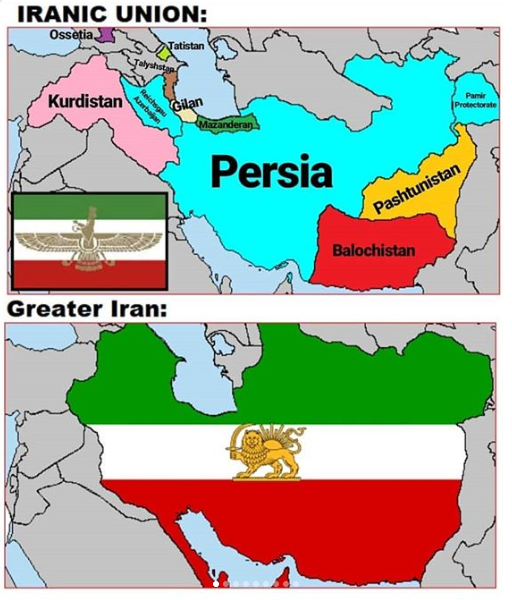 The Iranic Union vs. Greater Iran