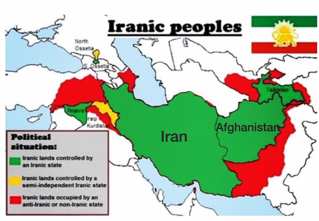 Political Situation of Iranic peoples